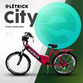 BICICLETA ELÉTRICA CITY 800W  PRETO