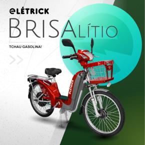 BICICLETA BRISA LITIO VERMELHA PROMOÇÃO DE NATAL 