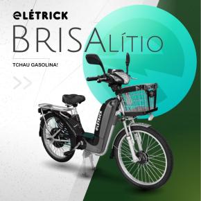 BICICLETA BRISA LITIO PRETA PROMOÇÃO DE NATAL  