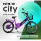 BICICLETA ELÉTRICA CITY 800W VIOLETA 