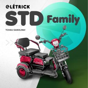 TRICICLO STD VERMELHO        - consulte frete grátis pra sua cidade 