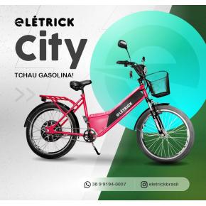BICICLETA CITY 800W VERMELHA     - consulte frete grátis pra sua cidade                                     