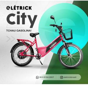 BICICLETA CITY 800W VERMELHA     - consulte frete grátis pra sua cidade                                     
