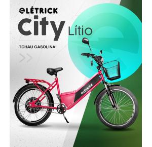 BICICLETA CITY LITIO VERMELHA 