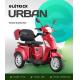 TRICICLO URBAN 1.000W VERMELHO   