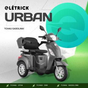 TRICICLO URBAN 1.000W PRETO PROMOÇÃO DE NATAL  