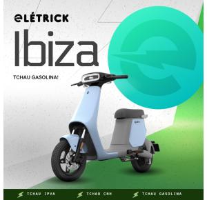 SCOOTER ELÉTRICA IBIZA AZUL LÍTIO