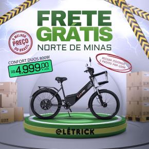 BICICLETA NEW CONFORT DUOS PRETA          