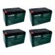 kit 04 BATERIAS 12V 15AH  CHUMBO GEL- PROMOÇÃO